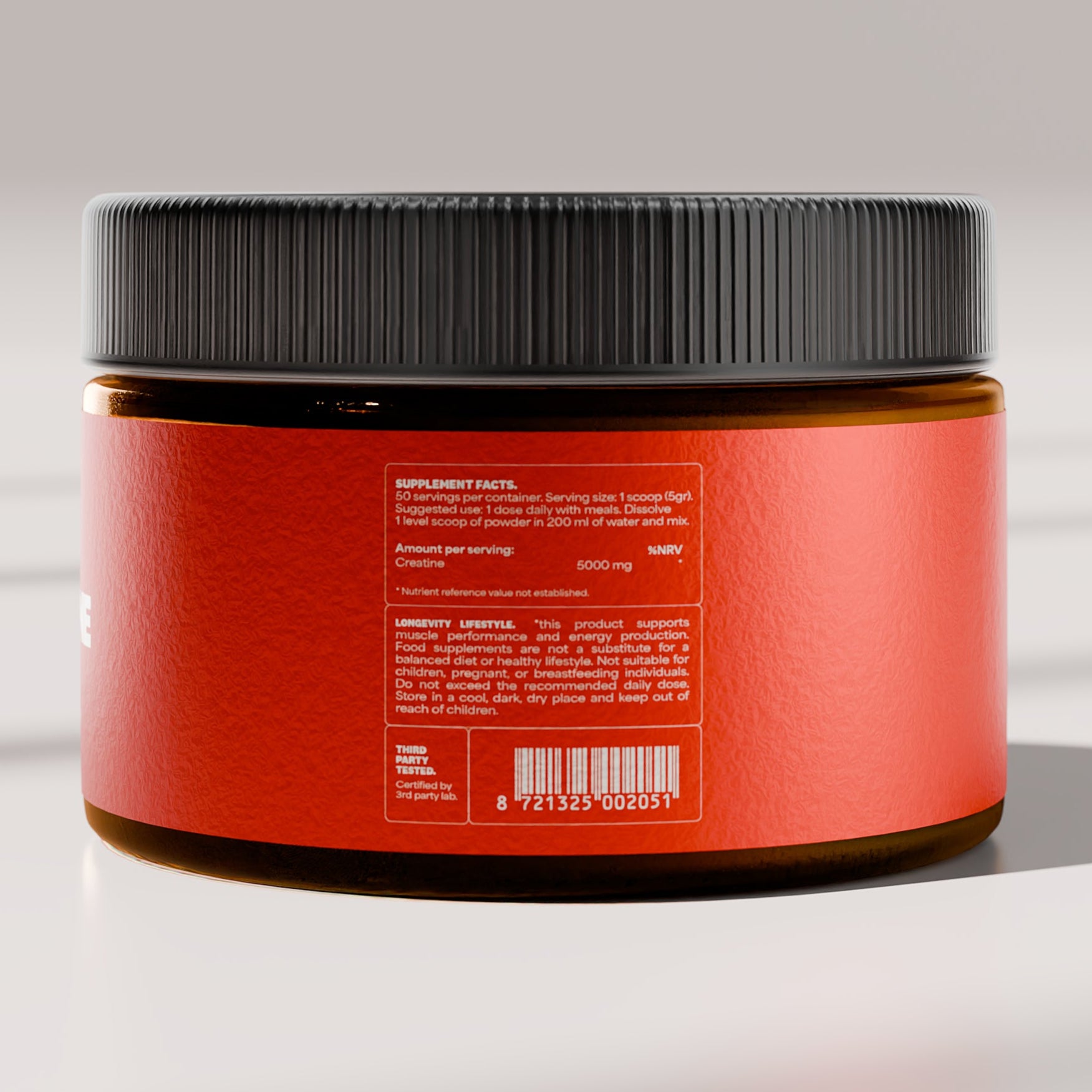 Creatine Powder Rear | Get Supps