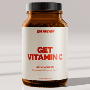 Vitamin C front | Get Supps