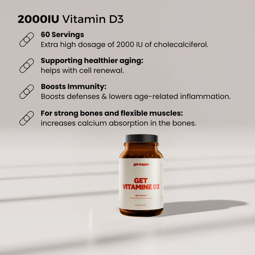 Vitamin D3 Longevity Benefits | Get Supps